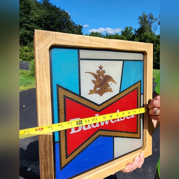 Budweiser Everbrite Electric Sign-Front Only - Picture 6 of 7